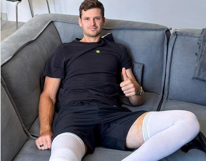 Hubert Hurkacz shares update on knee surgery and recovery plans Hubert Hurkacz Shares Update On Knee Surgery And Recovery Plans