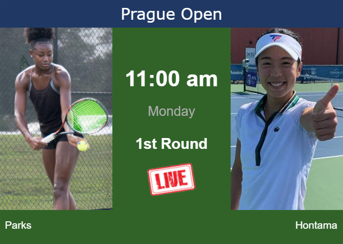 Monday Live Streaming Alycia Parks vs Mai Hontama