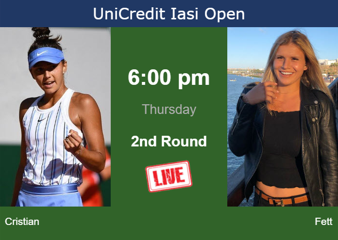 Thursday Live Streaming Jaqueline Cristian vs Jana Fett