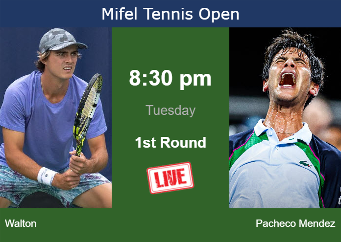 Tuesday Live Streaming Adam Walton Vs Rodrigo Pacheco Mendez Tuesday Live Streaming Adam Walton vs Rodrigo Pacheco Mendez