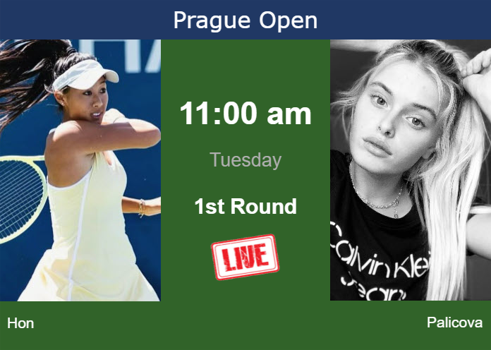 Tuesday Live Streaming Priscilla Hon vs Barbora Palicova