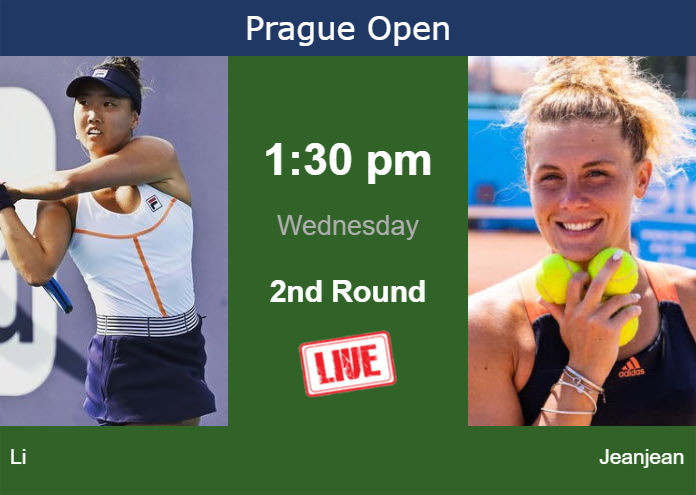 Wednesday Live Streaming Ann Li vs Leolia Jeanjean