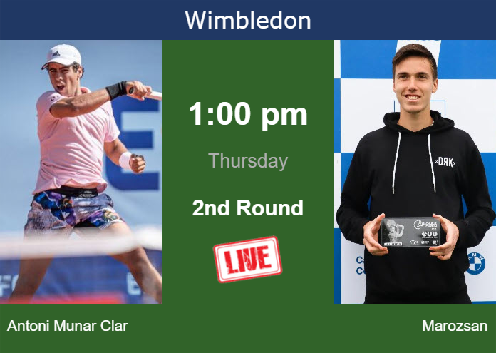 Wednesday Live Streaming Jaume Antoni Munar Clar Vs Fabian Marozsan Wednesday Live Streaming Jaume Antoni Munar Clar vs Fabian Marozsan