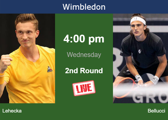 Wednesday Live Streaming Jiri Lehecka Vs Mattia Bellucci Wednesday Live Streaming Jiri Lehecka vs Mattia Bellucci