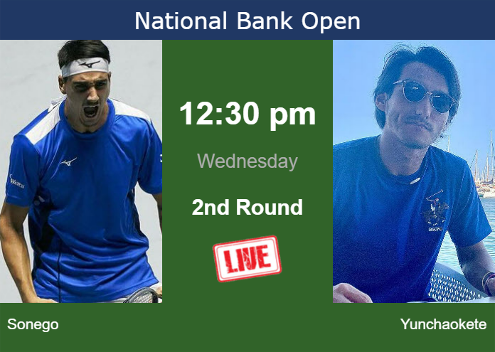 Wednesday Live Streaming Lorenzo Sonego vs Bu Yunchaokete
