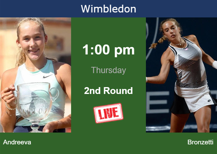 Wednesday Live Streaming Mirra Andreeva Vs Lucia Bronzetti Wednesday Live Streaming Mirra Andreeva vs Lucia Bronzetti