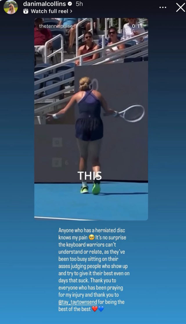 Danielle Collins Post