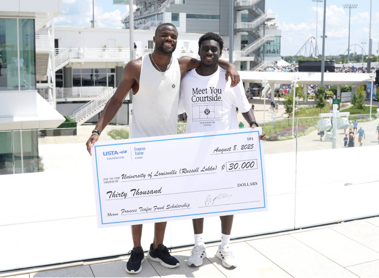 Frances Tiafoe Surprises A College Student With Box Seats And A $30,000 Scholarship Frances Tiafoe Surprises A College Student With Box Seats And A $30,000 Scholarship