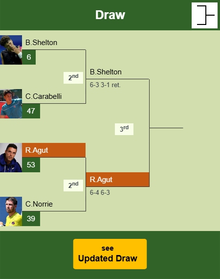 Roberto Bautista Agut Draw info