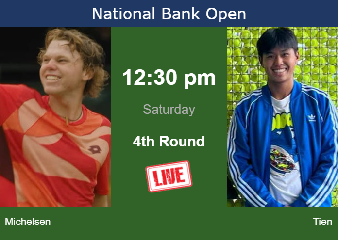 Saturday Live Streaming Alex Michelsen vs Learner Tien