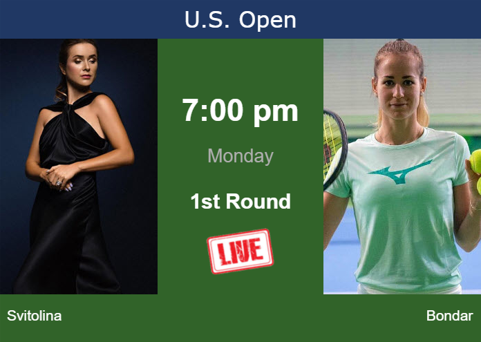 Saturday Live Streaming Elina Svitolina vs Anna Bondar