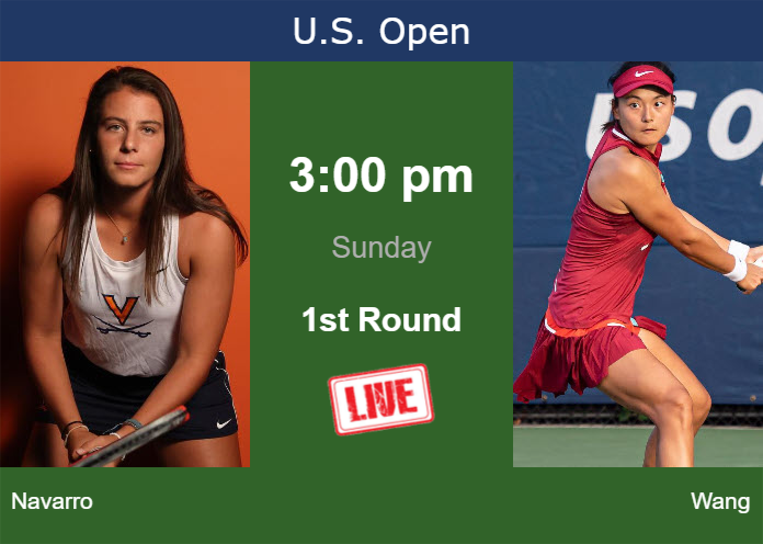 Saturday Live Streaming Emma Navarro vs Yafan Wang