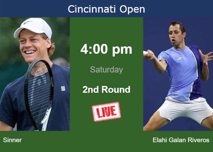 Saturday Live Streaming Jannik Sinner Vs Daniel Elahi Galan Saturday Live Streaming Jannik Sinner vs Daniel Elahi Galan