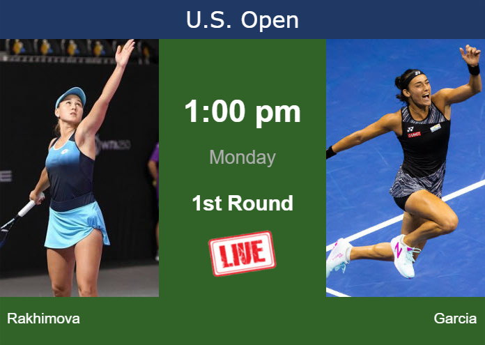 Saturday Live Streaming Kamilla Rakhimova vs Caroline Garcia