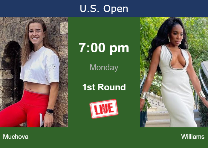 Saturday Live Streaming Karolina Muchova vs Venus Williams