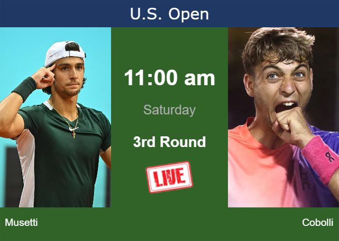 Saturday Live Streaming Lorenzo Musetti Vs Flavio Cobolli Saturday Live Streaming Lorenzo Musetti vs Flavio Cobolli