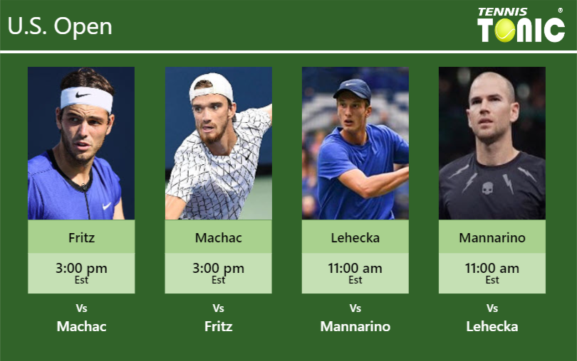 Taylor Fritz Tomas Machac Jiri Lehecka Adrian Mannarino Stats Info Wpadglrj9w Taylor Fritz-Tomas Machac-Jiri Lehecka-Adrian Mannarino Stats info