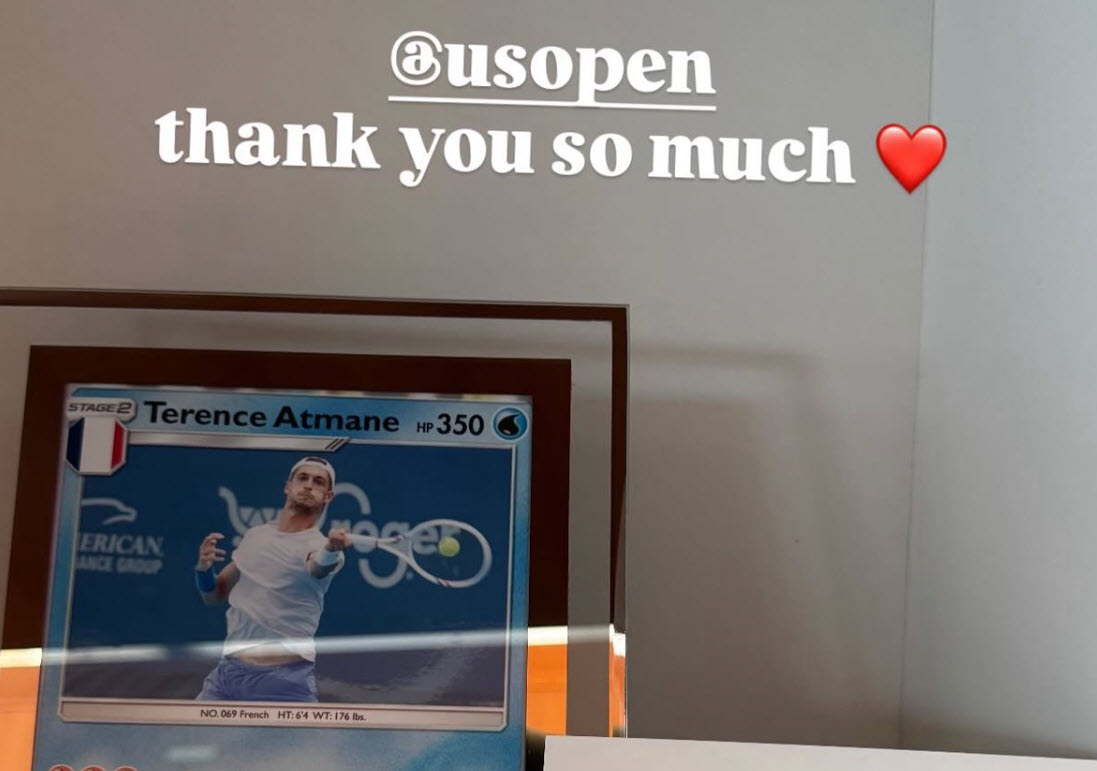 Terence Atmane’s custom Pokémon card adds heart after he retired from the US Open Terence Atmane’s Custom Pokémon Card Adds Heart To A Bittersweet Us Open Moment