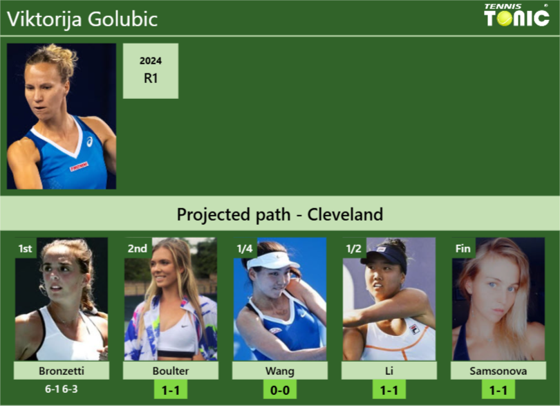 Viktorija Golubic Stats info