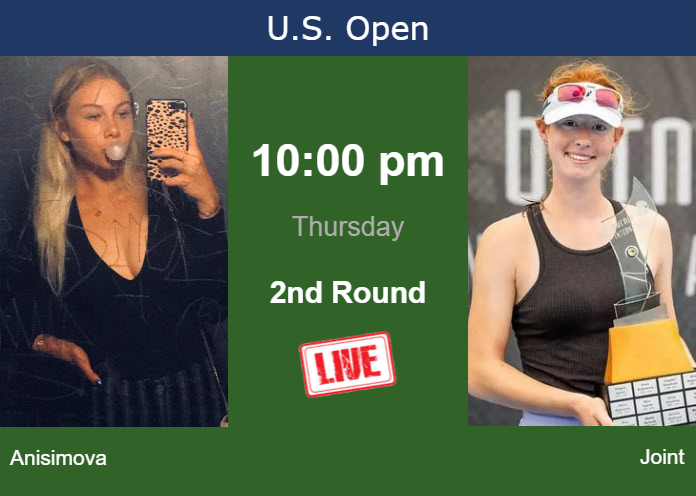 Wednesday Live Streaming Amanda Anisimova Vs Maya Joint Wednesday Live Streaming Amanda Anisimova vs Maya Joint