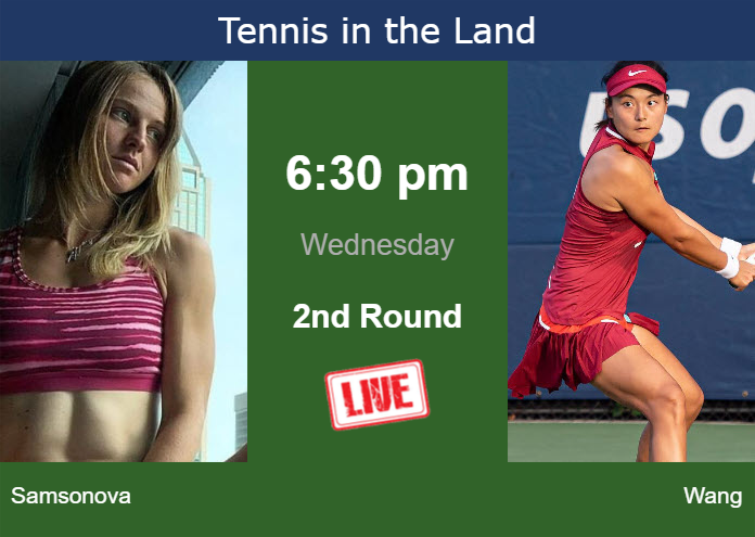Wednesday Live Streaming Liudmila Samsonova vs Yafan Wang