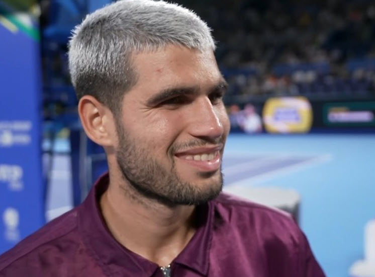 Alcaraz After Reaching The Tokyo Semifinal