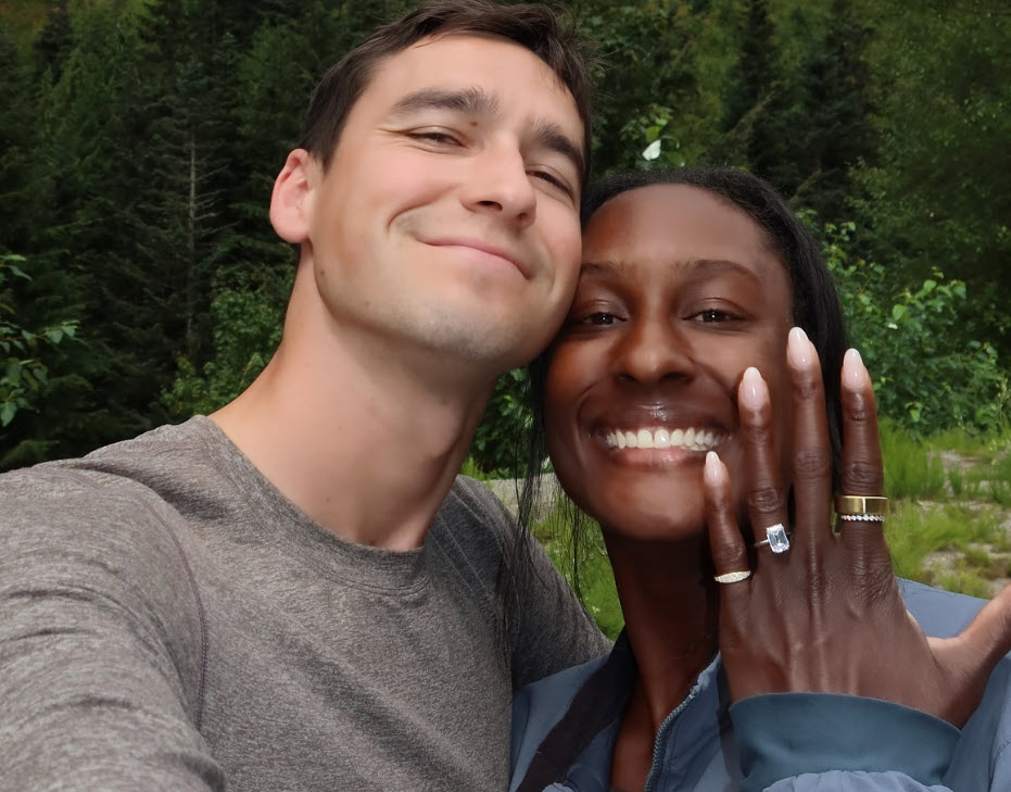 Asia Muhammad gets engaged with her boyfriend James Cross Asia Muhammad Gets Engaged With Her Boyfriend James Cross