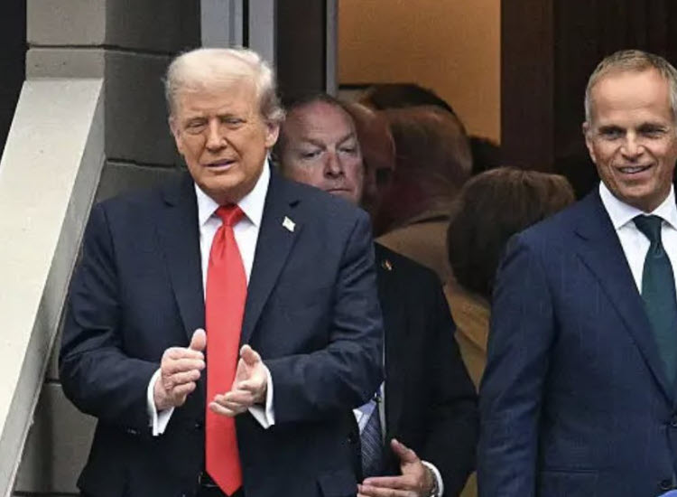 Donald Trump Is Already Inside Arthur Ashe Stadium For The Us Open Final