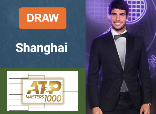Draw of Shanghai Rolex Masters - Shanghai