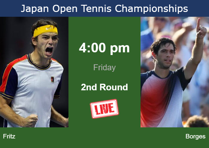 Friday Live Streaming Taylor Fritz Vs Nuno Borges Friday Live Streaming Taylor Fritz vs Nuno Borges