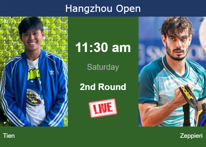 Saturday Live Streaming Learner Tien vs Giulio Zeppieri