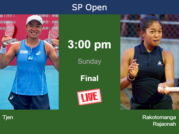How to watch Tjen vs. Rakotomanga Rajaonah on live streaming in Sao Paulo on Sunday Sunday Live Streaming Janice Tjen vs Tiantsoa Rakotomanga Rajaonah
