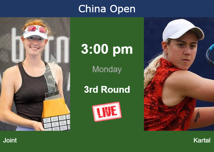 Sunday Live Streaming Maya Joint vs Sonay Kartal