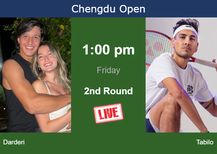 Thursday Live Streaming Luciano Darderi Vs Alejandro Tabilo Thursday Live Streaming Luciano Darderi vs Alejandro Tabilo