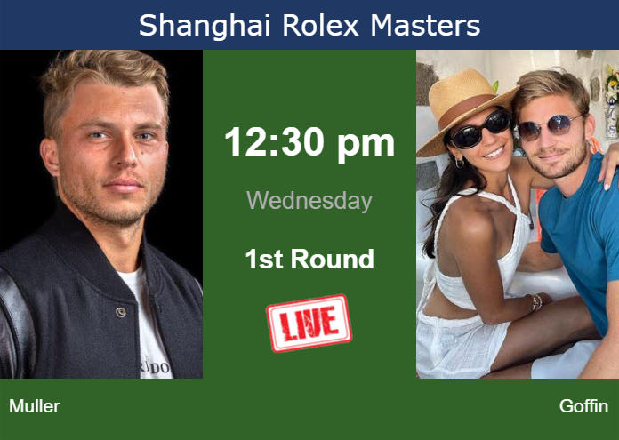 Tuesday Live Streaming Alexandre Muller Vs David Goffin Tuesday Live Streaming Alexandre Muller vs David Goffin