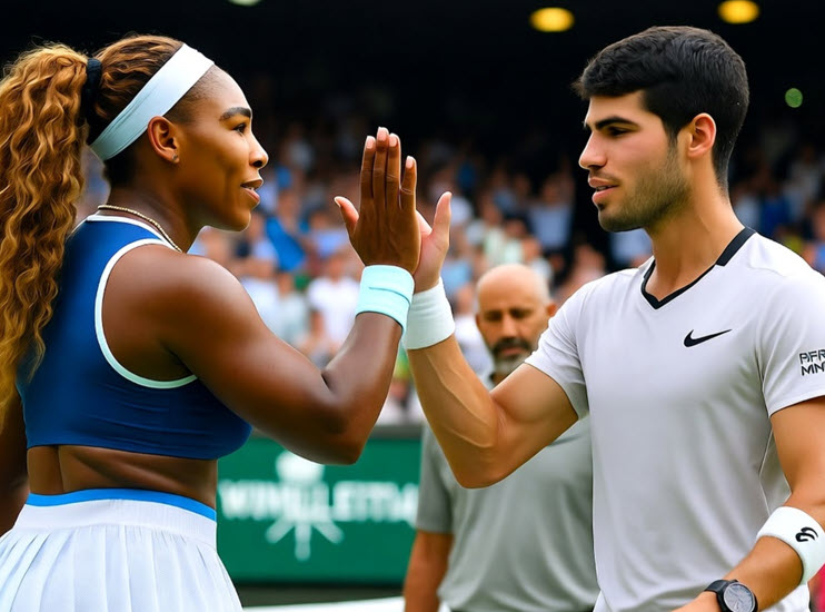 Alcaraz Serena Williams Alcaraz Serena Williams