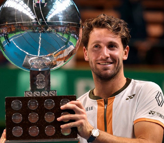 Casper Ruud explains why he was so happy to win the title in Stockholm Casper Ruud