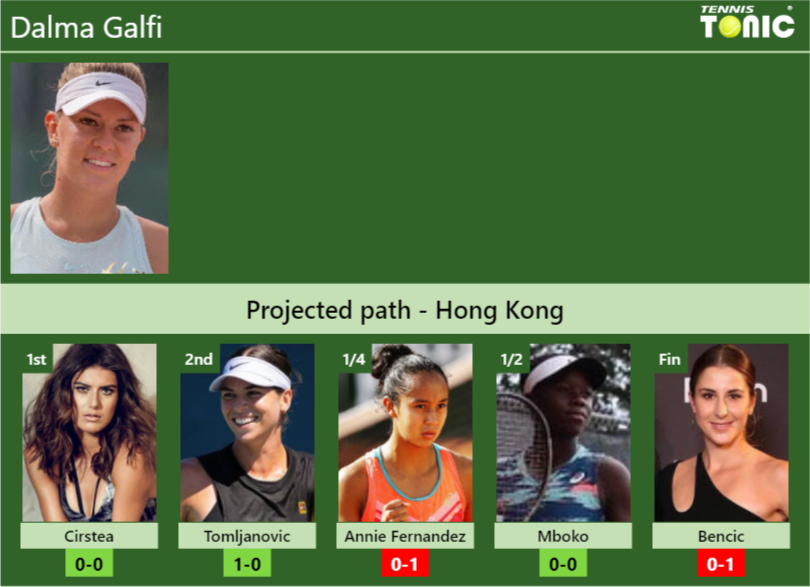 Dalma Galfi Stats info