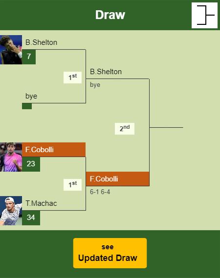Flavio Cobolli Draw info