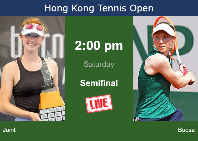 Friday Live Streaming Maya Joint vs Cristina Bucsa