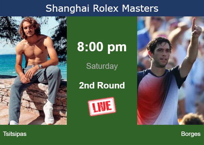 Friday Live Streaming Stefanos Tsitsipas Vs Nuno Borges Friday Live Streaming Stefanos Tsitsipas vs Nuno Borges