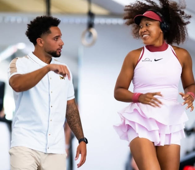Guillaume Brunoir And Naomi Osaka