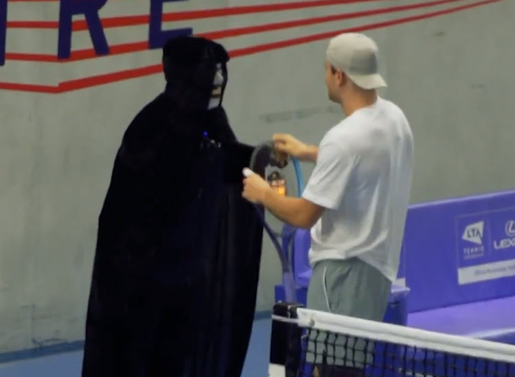 Jack Draper Caught Off Guard By Halloween Prank At The National Tennis Centre Jack Draper Caught Off Guard By Halloween Prank At The National Tennis Centre