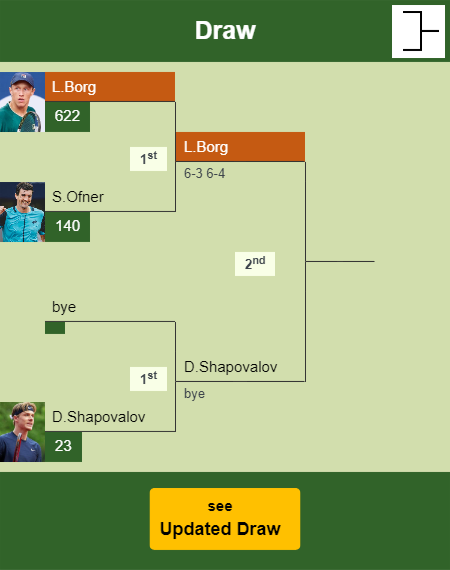 Leo Borg Draw info