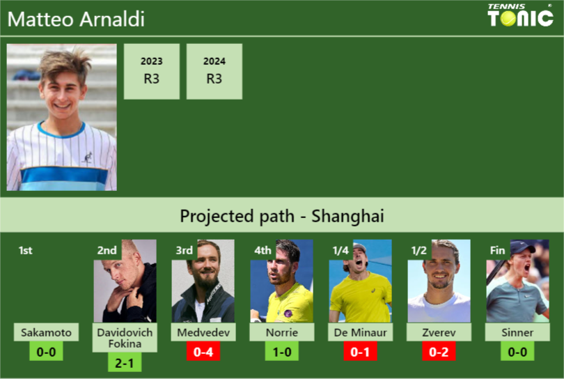 Matteo Arnaldi Stats info