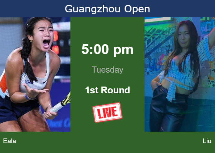 Monday Live Streaming Alexandra Eala vs Claire Liu