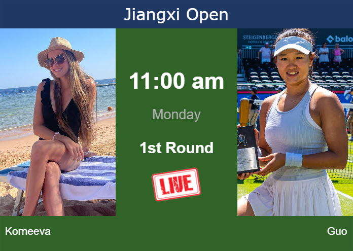 Monday Live Streaming Alina Korneeva vs Hanyu Guo