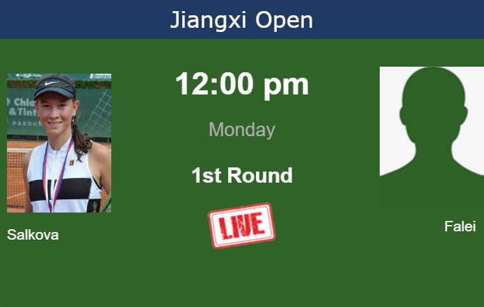 Monday Live Streaming Dominika Salkova vs Aliona Falei