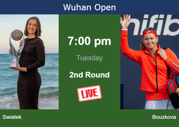 Monday Live Streaming Iga Swiatek vs Marie Bouzkova