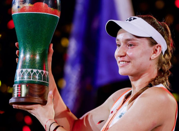 LIVE UPDATE. Elena Rybakina wins the title in Ningbo Rybakina